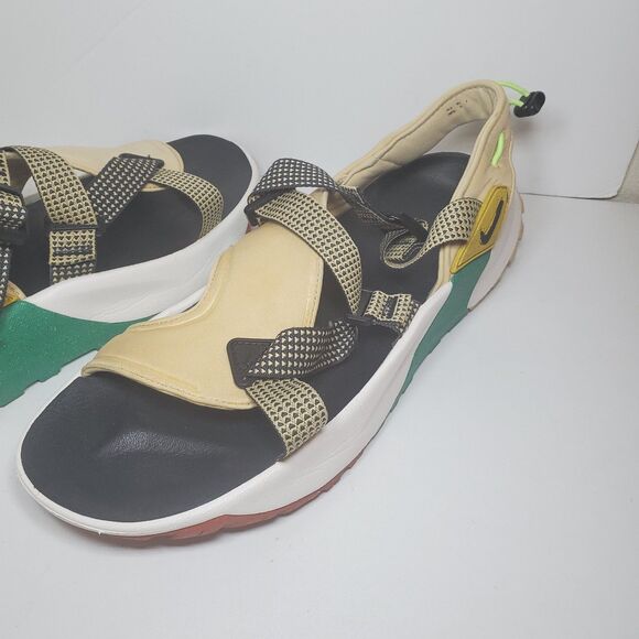 Nike Oneonta Trail Sesame Stadium Green Outdoor Hiking Sandals Sz 12 DJ6604 200 main image 12